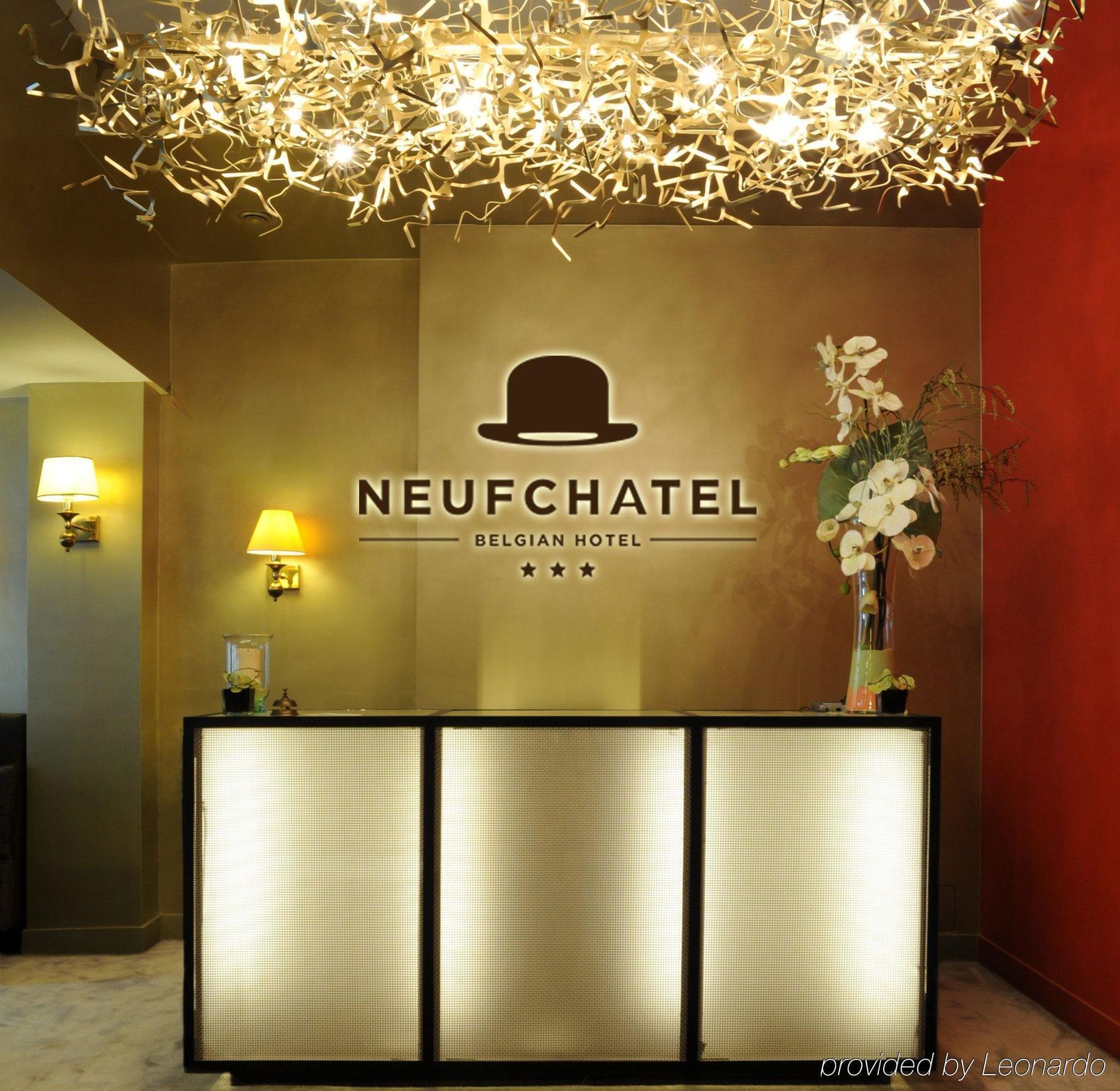 Hotel The Neufchatel Bryssel Inreriör bild